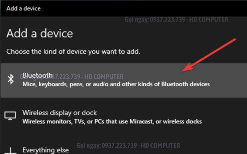 SURFACE KHÔNG KẾT NỐI ĐƯỢC BLUETOOTH