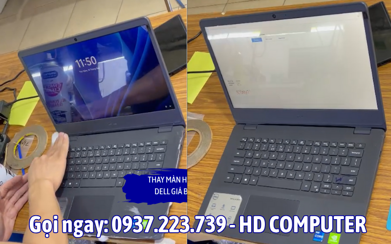 Thay màn hình Laptop Dell giá bao nhiêu?