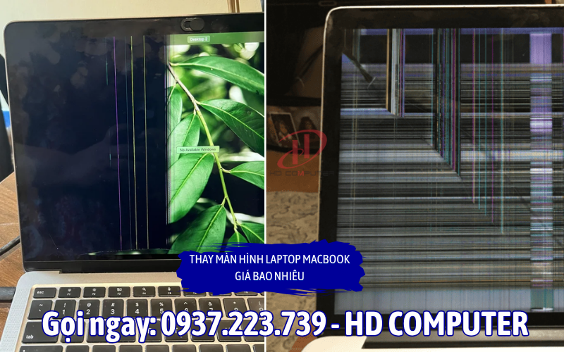 THAY MÀN HÌNH LAPTOP MACBOOK GIÁ BAO NHIÊU