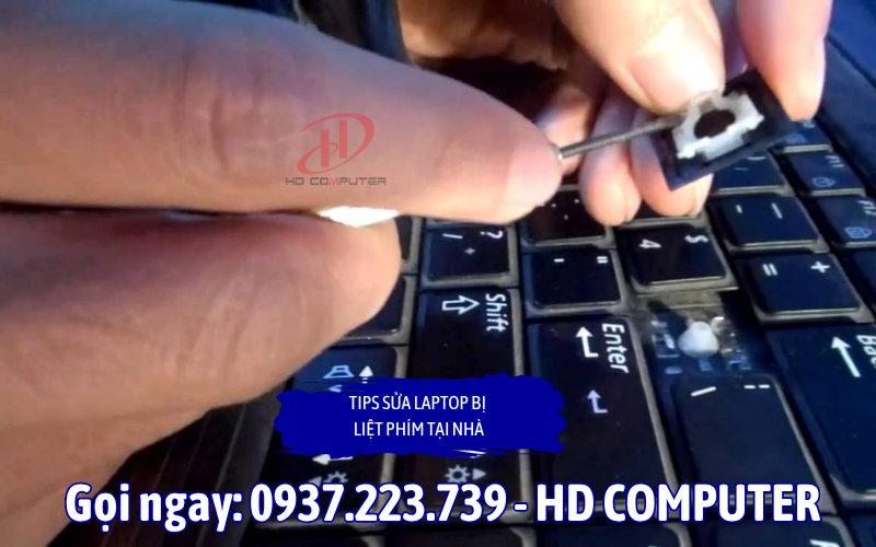 Tips sửa laptop bị liệt phím tại nhà