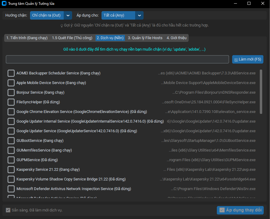 Cách Sử Dụng Visaothe Firewall Blocker Để Vô Hiệu Hóa Kết Nối Adobe & Loại Bỏ Cảnh Báo Bản Quyền
