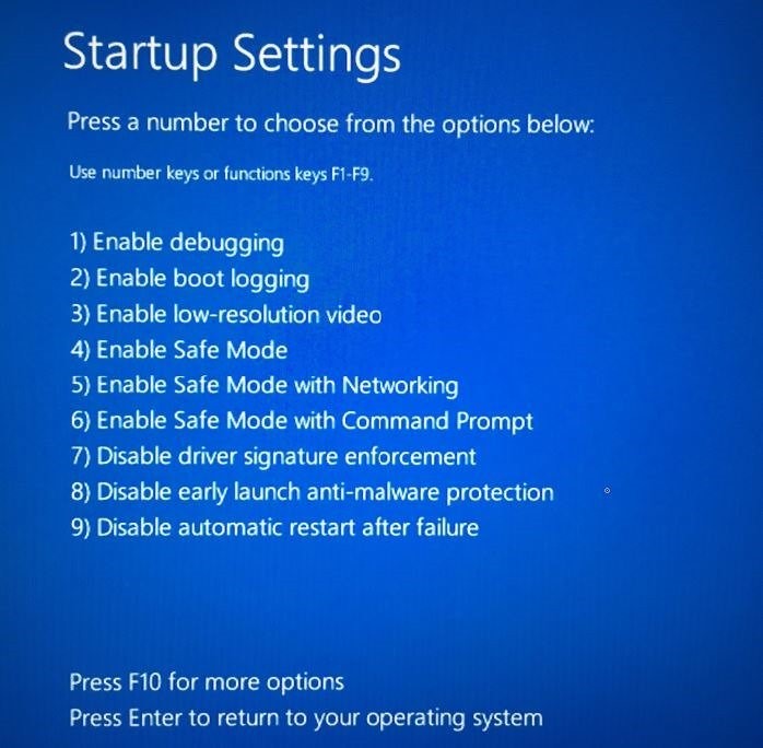 Hướng dẫn khởi động Safe Mode để sửa laptop bị lỗi màn hình đen