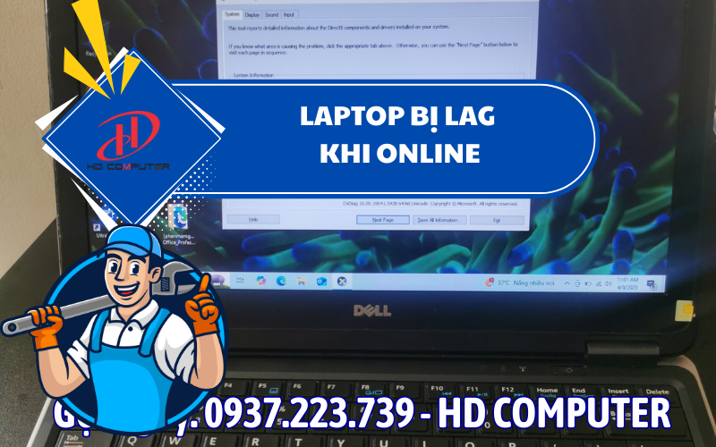 Laptop bị lag khi online – Nguyên nhân và cách khắc phục hiệu quả