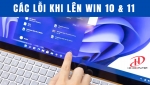 Các lỗi thường gặp khi sử dụng laptop Windows 10/11