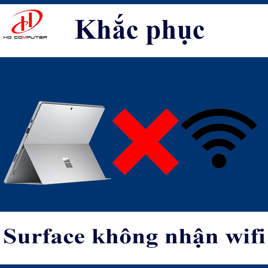 Surface không nhận wifi