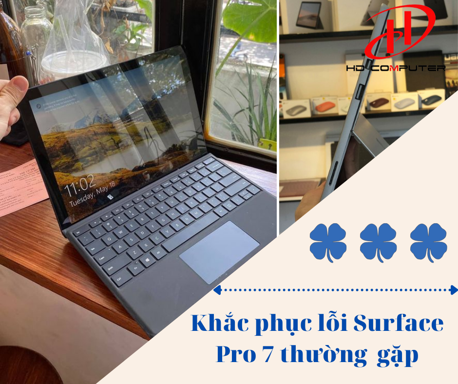 Surface pro 7 bị lỗi và cách khắc phục