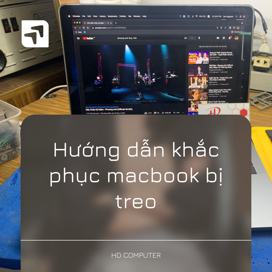 Nguyên nhân và cách khắc phục khi macbook bị treo