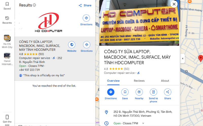 HD Computer – Địa Chỉ Sửa Laptop Gaming Ở Đâu Đáng Tin Cậy Tại TPHCM?
