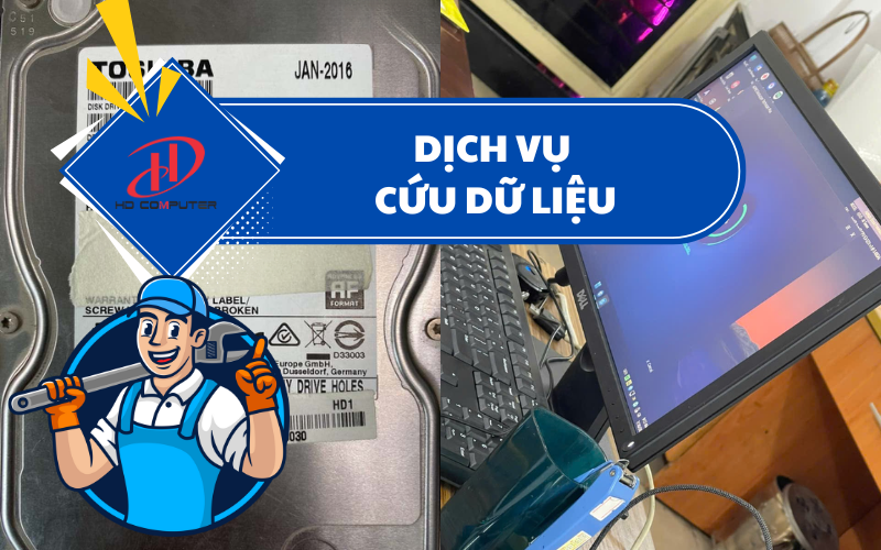 DỊCH VỤ CỨU DỮ LIỆU - GIẢI PHÁP AN TOÀN KHI DỮ LIỆU QUAN TRỌNG BỊ MẤT