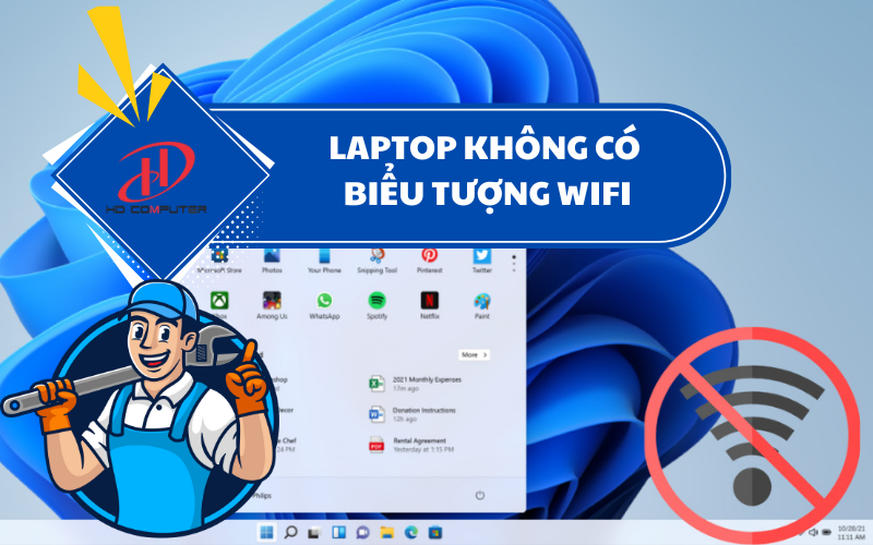 Laptop không có biểu tượng Wifi – Nguyên nhân và cách khắc phục hiệu quả