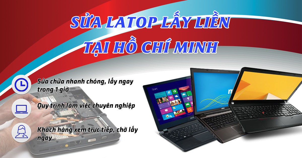 Vì sao bạn nên chọn dịch vụ sửa Laptop lấy liền tại HD Computer