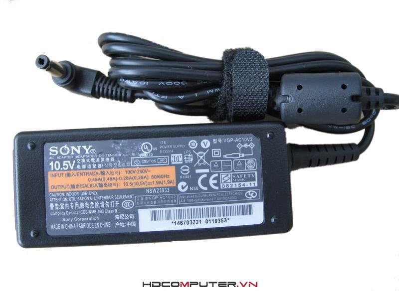 Sạc Laptop Sony Mini 10.5V - 2.9A ( For netbook )